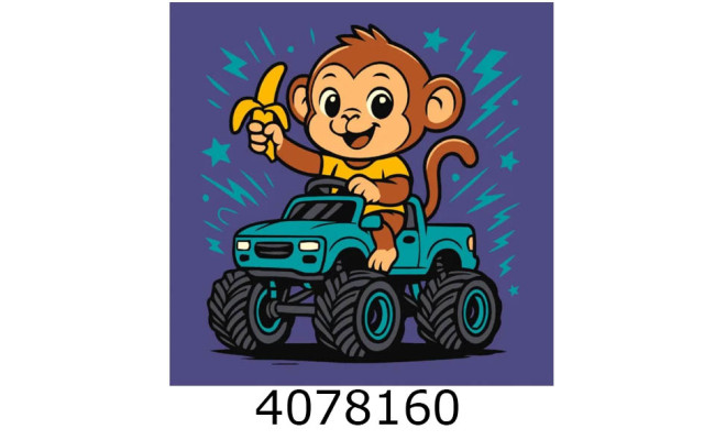 Картина по номерам 25*25см 