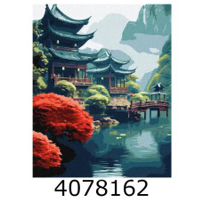 Картина по номерам 40*50см пейзаж 