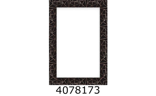 Фоторамка пластик 21*30/19 SA (тисн. абстр. чорна з сірим з ніжкою)(40) 1913L-551