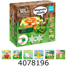 Конструктор магнітний Magnetic pazzle Poultry в коробці 896-3A