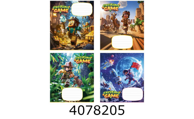 Зошит шк. 12 арк. коса Школярик ВД-лак 