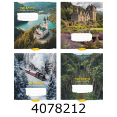 Зошит шк. 96 арк. лін. Школярик ВД-лак 