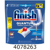 М/засіб для ПММ таблетки лимон 60шт  Finish Quantum All in 1 003794