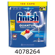 М/засіб для ПММ таблетки Finish Quantum All in 1 лимон 150шт