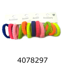 Резинка для волосся ціна за 36 шт12*3 шт на планшетці 5см кольор  неон