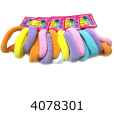 Резинка для волосся ціна за 48 шт 12*4 шт на планшетці 75 см світло кольор