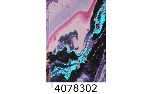 Щоденник А5 недат. Buromax MIRACLE 288 стр. фіолетовий(5) BM.2032-07