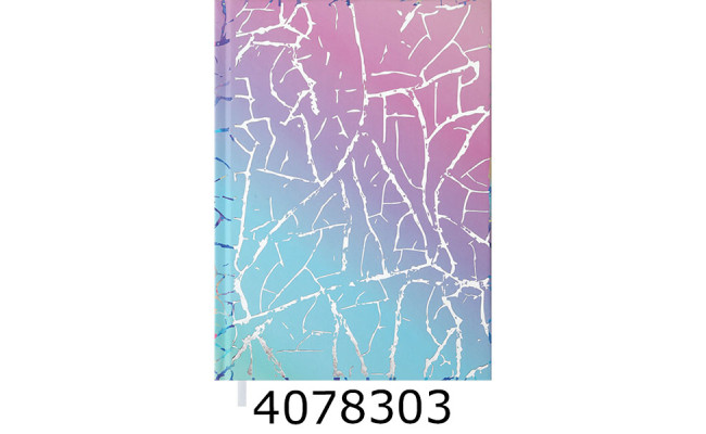 Щоденник А5 недат. Buromax MIRACLE 288 стр. блакитний(5) BM.2032-14