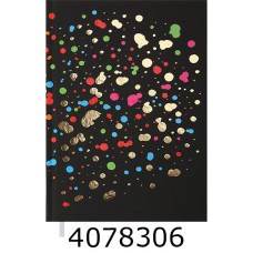 Щоденник А5 недат. Buromax FANCY 336 стор. чорний BM.2059-01