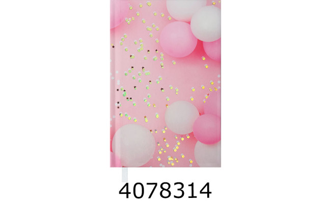 Щоденник А6 недат. Buromax ONLY рожевий (10) BM.2627-10