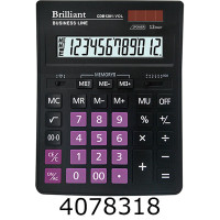 Калькулятор Brilliant CDB1201-VOL 12 розрядів 8853640