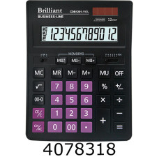 Калькулятор Brilliant CDB1201-VOL 12 розрядів 8853640