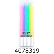 Свічки в торт набір 10 шт.  Свічки в торт набір 10 шт.