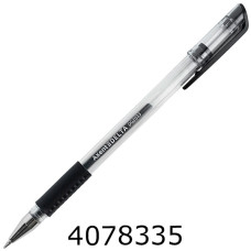 Ручка гелева Axent чорна 05мм (12) DG2033-01 Ручка гелева Axent чорна 05мм (12) DG2033-01