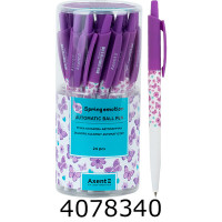 Ручка кульк. авт. Axent Spring Emotion синя 05мм (24) AB1090-39-A