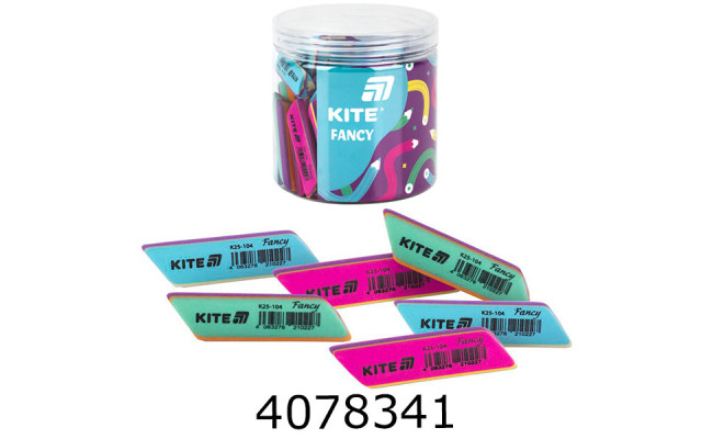 Гумка KITE Fancy асорті (50) K25-104