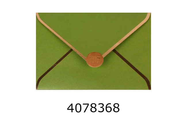 Конверт для грошей подар. оливковий 175*125 см ціна за 10 шт 5-85910