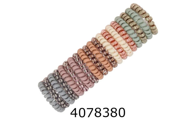 Резинка для волосся Пружинка 24 шт кольор. ціна за 24 шт 1-215670