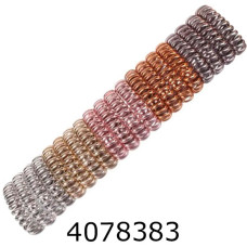 Резинка для волосся Пружинка 20 шт 6 см кольор. ціна за 20 шт 1-215007