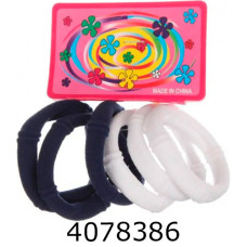 Резинка для волосся 12*6 шт безшовна кольор. ціна за 72 шт 1-207118