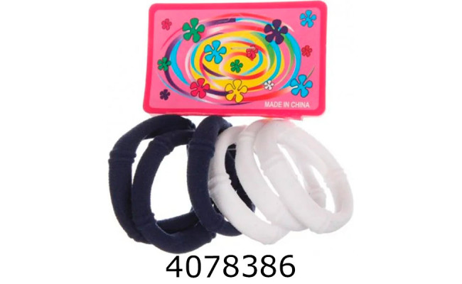 Резинка для волосся 12*6 шт безшовна кольор. ціна за 72 шт 1-207118