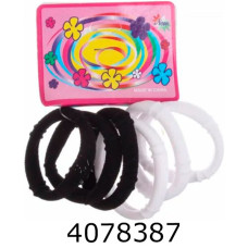 Резинка для волосся 12*6 шт безшовна ціна за 72 шт 1-184372