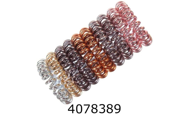 Резинка для волосся Пружинка 30 шт кольор. ціна за 30 шт 1-215014