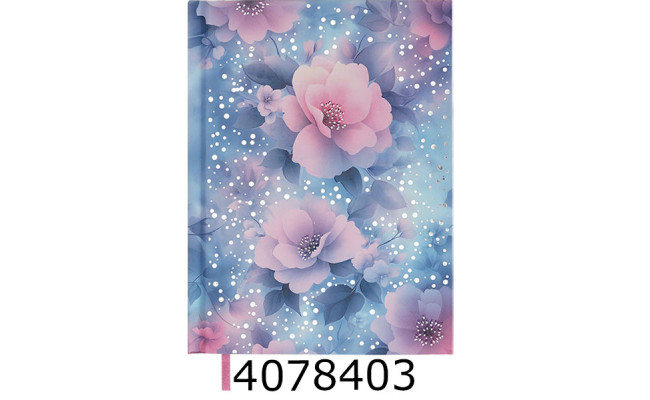 Щоденник А5 недат. Buromax POSH 288 стр. блакитний BM.20130-14