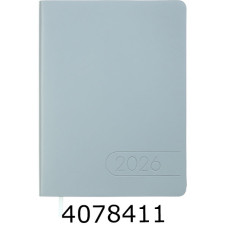 Щоденник А5 дат.2026 Buromax LIGHT MORANDI 288 стр. світ.синій(5) BM.21158-30