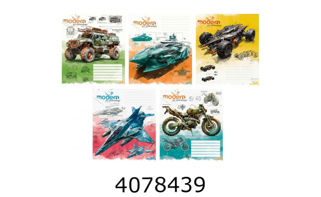 Зошит шк. 18 арк. кл. Школярик ВД-лак 