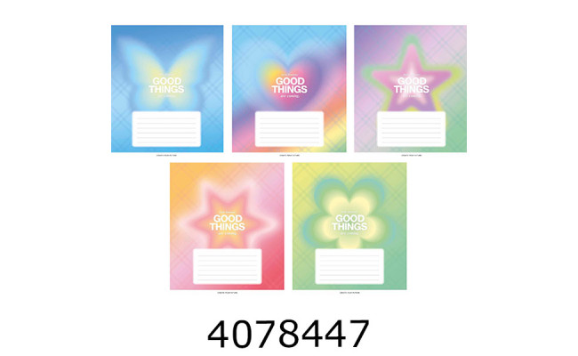 Зошит шк. 18 арк. лін. Школярик виб.УФ-лак 