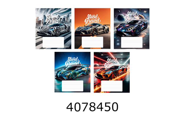 Зошит шк. 24 арк. лін. Школярик ВД-лак 