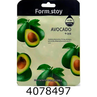 Маска для обличчя тканина Form Stoy Авокадо 25мл