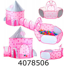 Палатка дитяча 3в1 палатка тунель сухи басейні 568