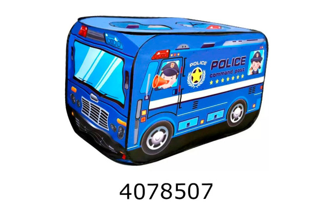 Палатка дитяча Поліцейська машина 556