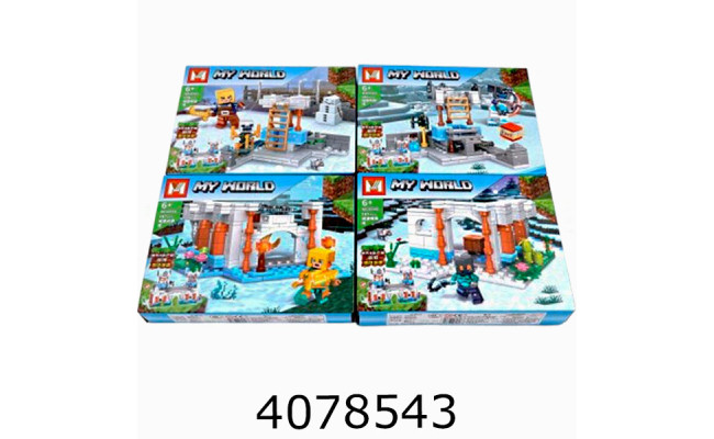 Конструктор Minecraft 179 - 187 дет (8) 4 види VDD K095/MG806