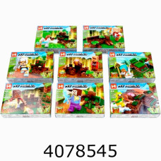 Конструктор Minecraft фігурка 38 - 46 дет. (16) 8 видів VDD K098/MG1132