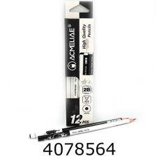 Олівець графіт. Acmeliae White& Black 24мм 2B кар. уп. (43207) (144) 43207