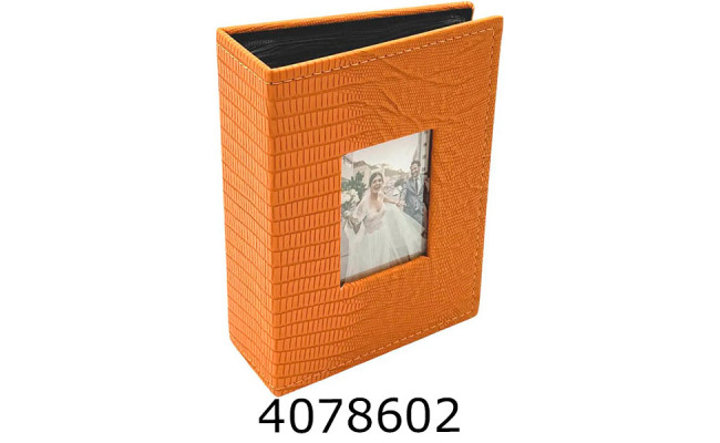 Ф/а 100ф. 10*15см РР46100-2 (рамка шкіра croco)(48) оранжевий 46100-2