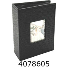 Ф/а 100ф. 10*15см РР46100-2 (рамка шкіра croco)(48) чорний 46100-2