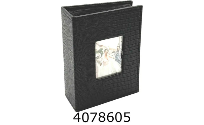 Ф/а 100ф. 10*15см РР46100-2 (рамка шкіра croco)(48) чорний 46100-2