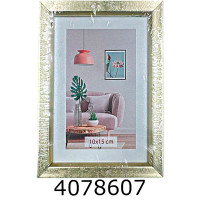 Фоторамка пластик 10*15/12 SA (золото з ніжкою)(_) SA1511-2010