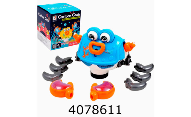 Інтерактивний робот Краб синій (36) VDD K0113