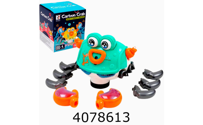 Інтерактивний робот Краб зелений (36) VDD K0113