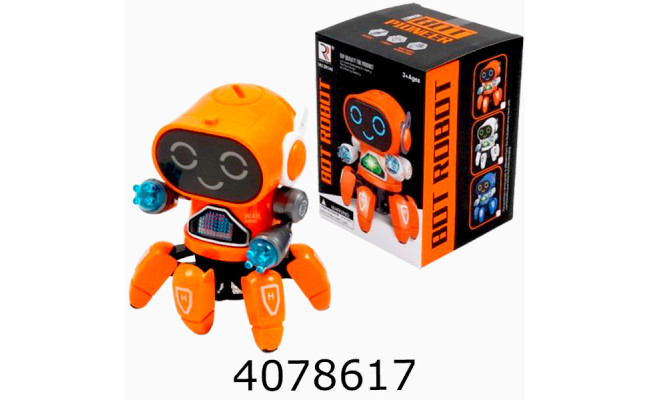Інтерактивний робот Павук помаранчовий (36) VDD K0111