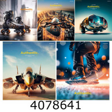 Зошит шк. 96 арк. лін. Школярик Star УФ-лак  Зошит шк. 96 арк. лін. Школярик Star УФ-лак