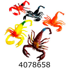 Тварини Скорпіон гумовий ціна за 10шт (60) 25-127