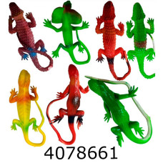 Тварини Гекон гумовий ціна за 10шт (60) 25-130