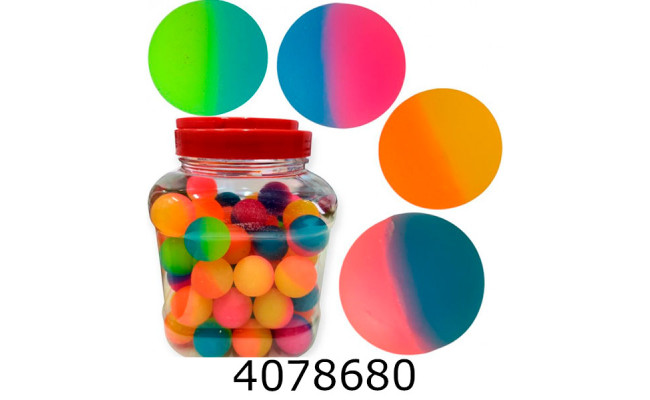 Мяч гумовий пригун 3.2см в банці 