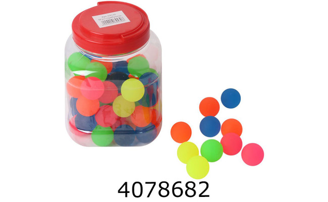 Мяч гумовий пригун 3.2см в банці 